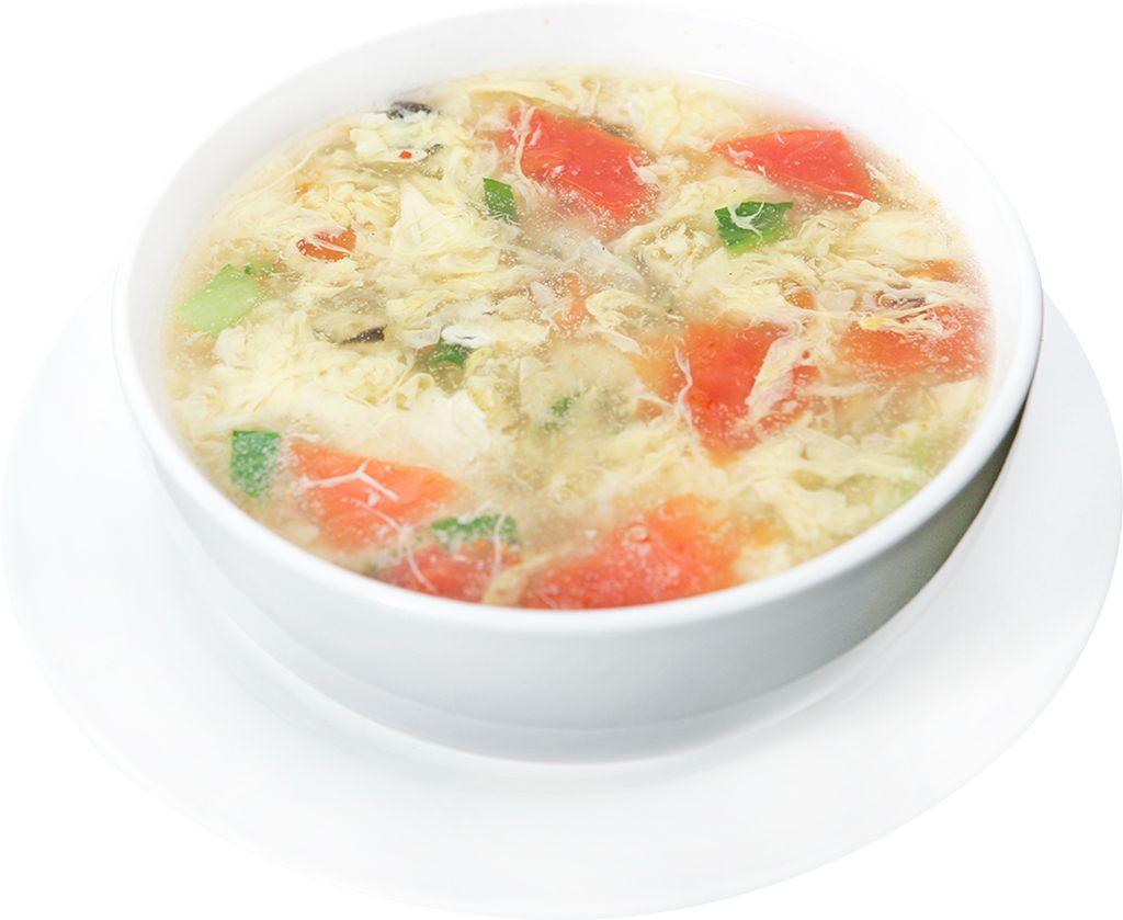 トマト玉子スープ